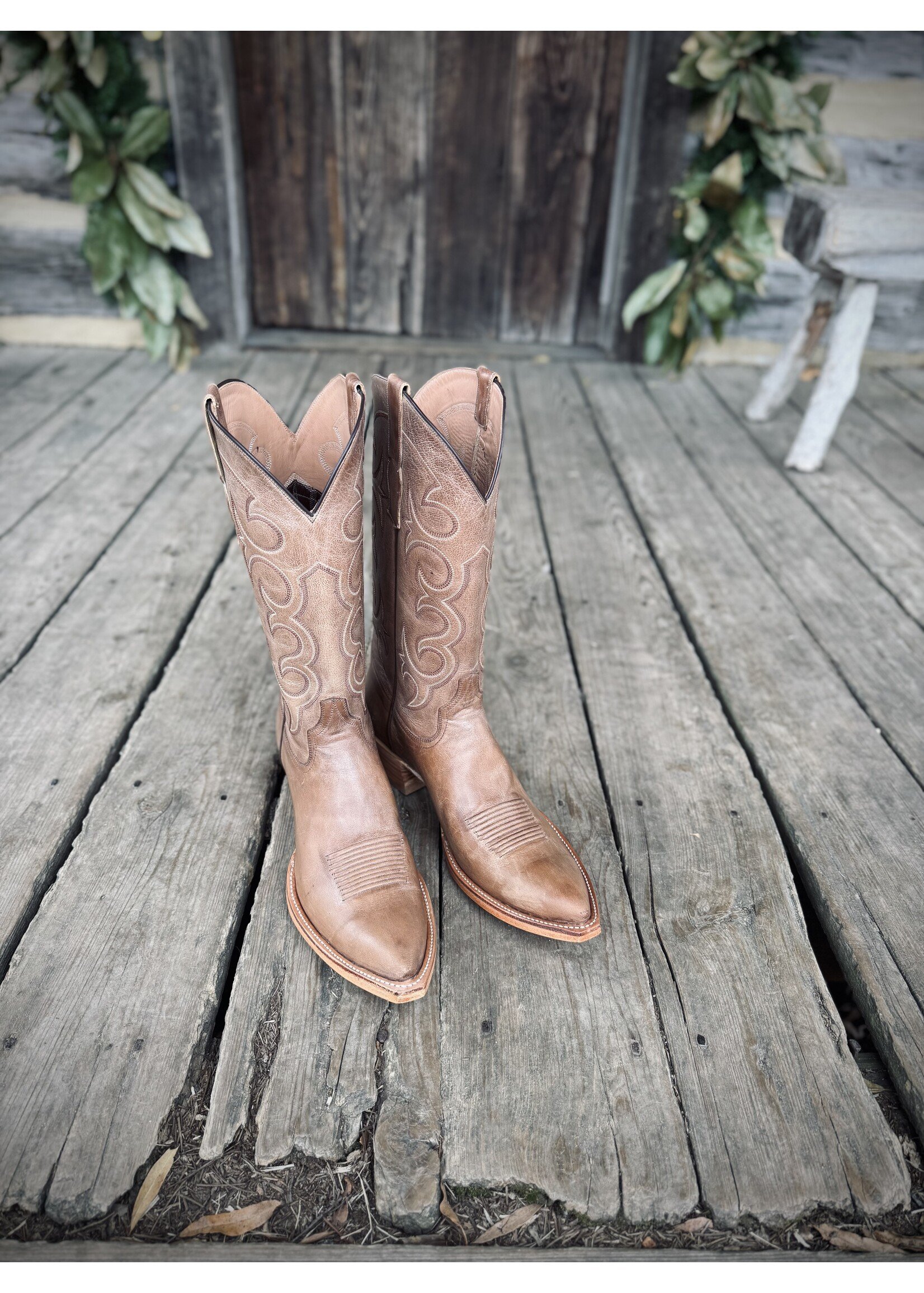 Hewlett & Dunn Handmade Goat Snip Toe 11B