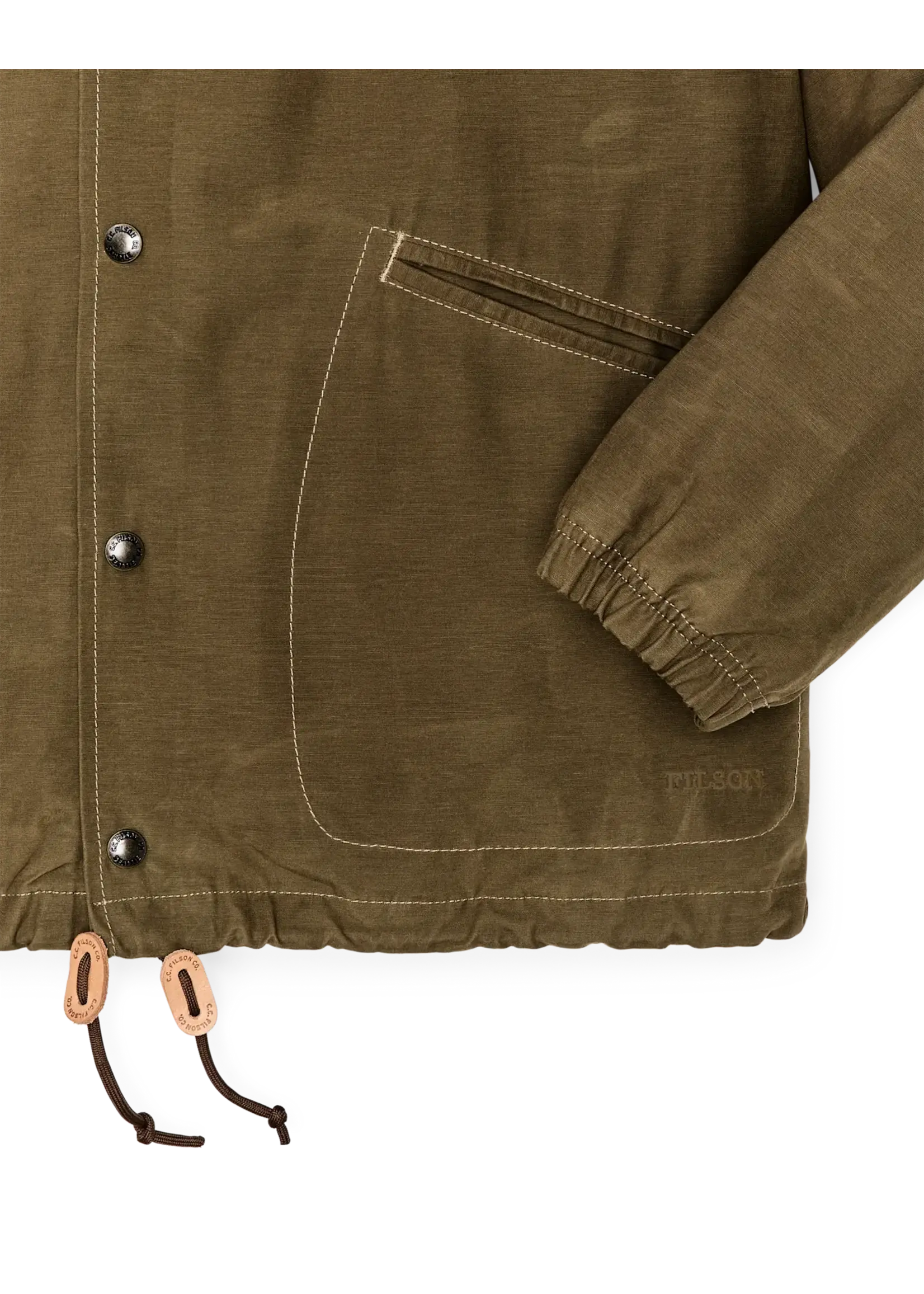 Filson Filson No. 20307434 Dry Wax Windbreaker