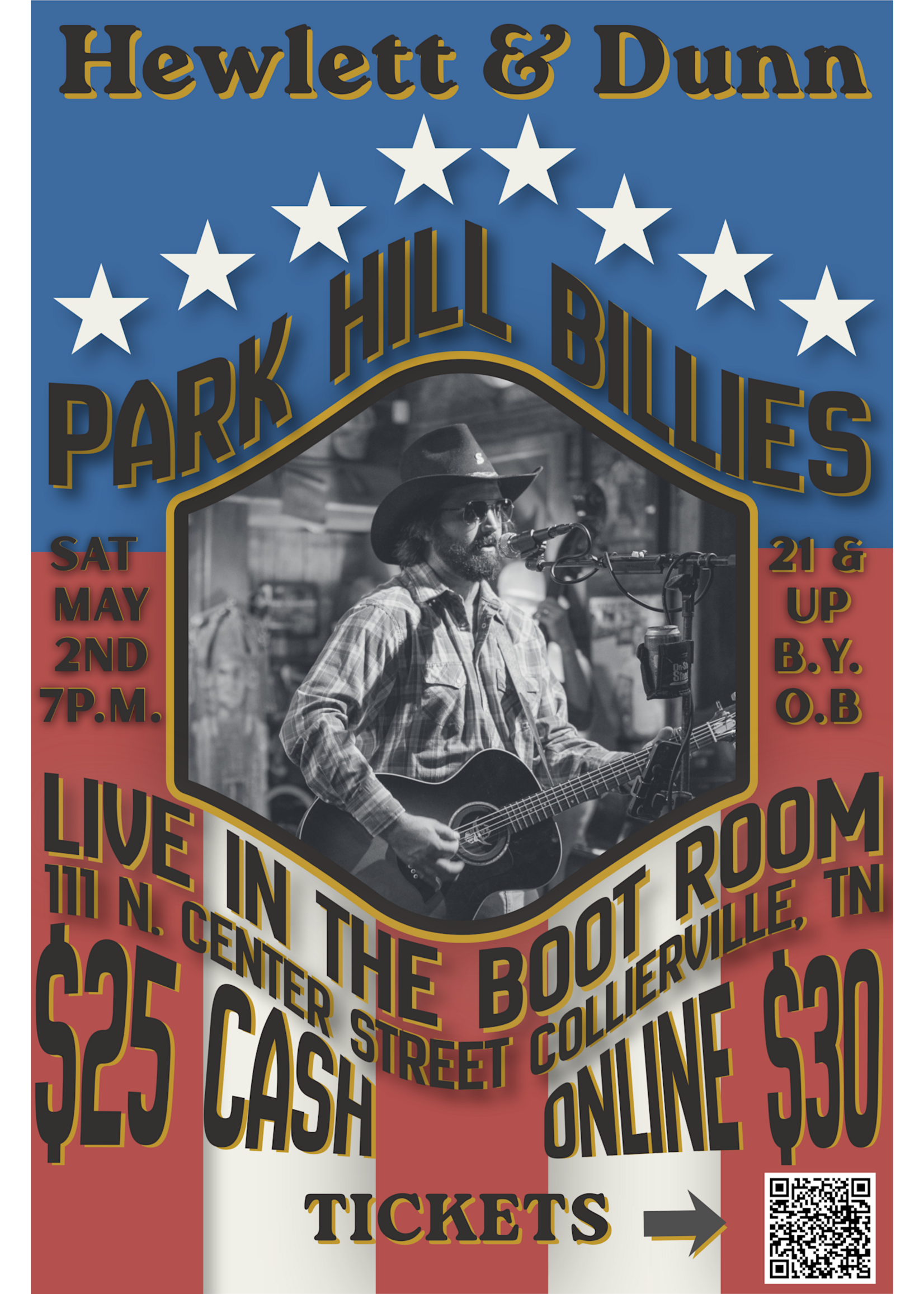 Hewlett & Dunn Music Night In The Boot Room Tickets