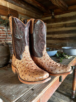 Rios of Mercedes Rios of Mercedes No. 160821 Brandy Brusciato Full Quill Ostrich