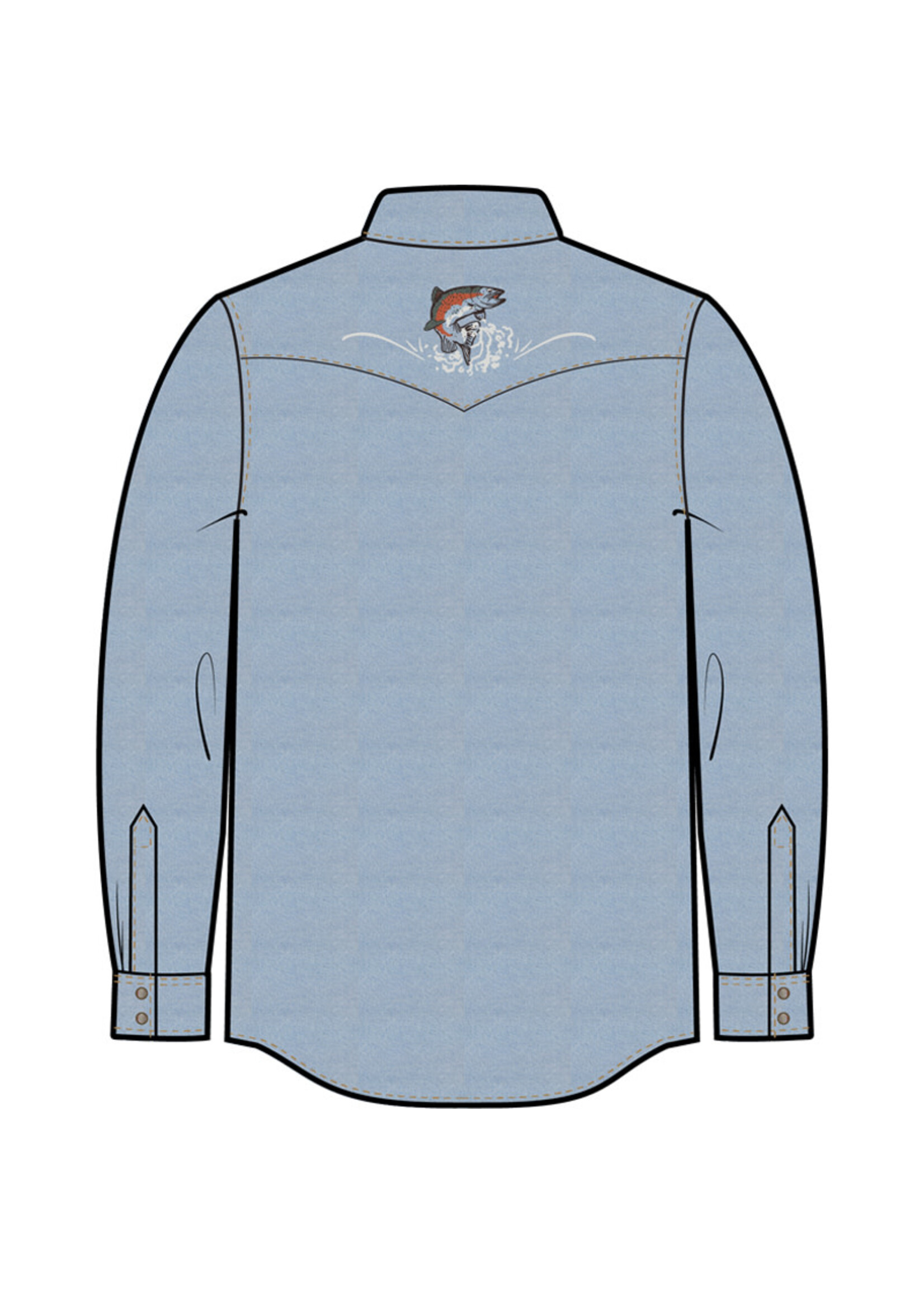 Pendleton Pendleton Gambler Denim Shirt