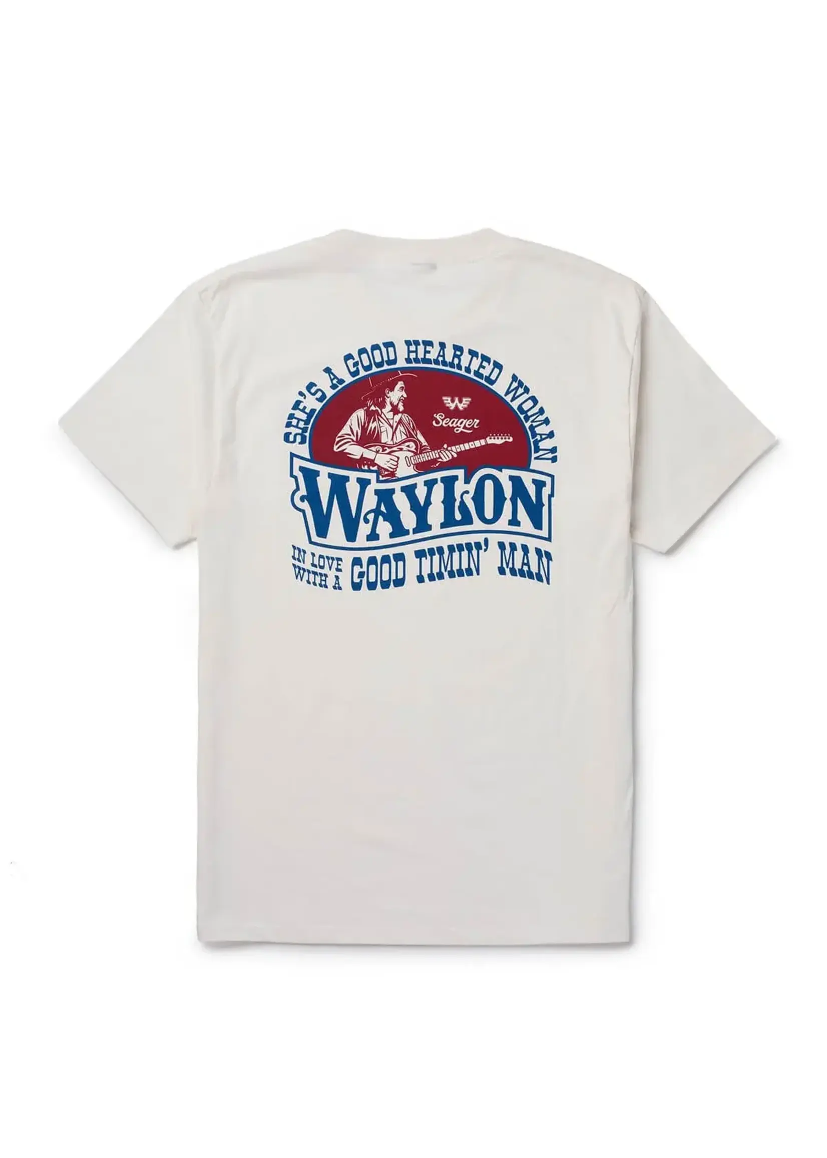 Seager Seager x Waylon Jennings Good Hearted Woman Tee