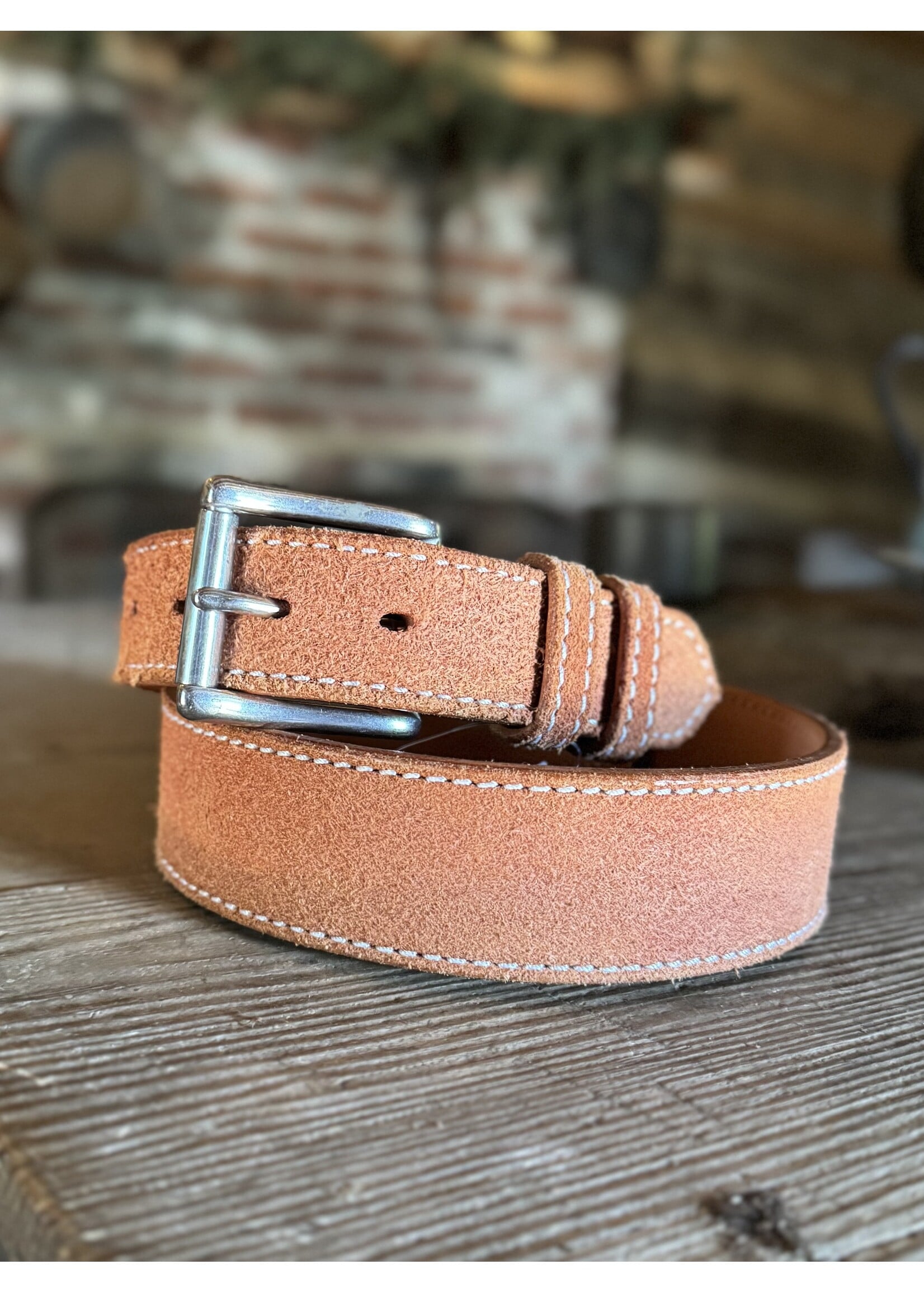 A&M Leather Hewlett & Dunn X A&M Leather 1 3/4 Tapered Roughout Belts