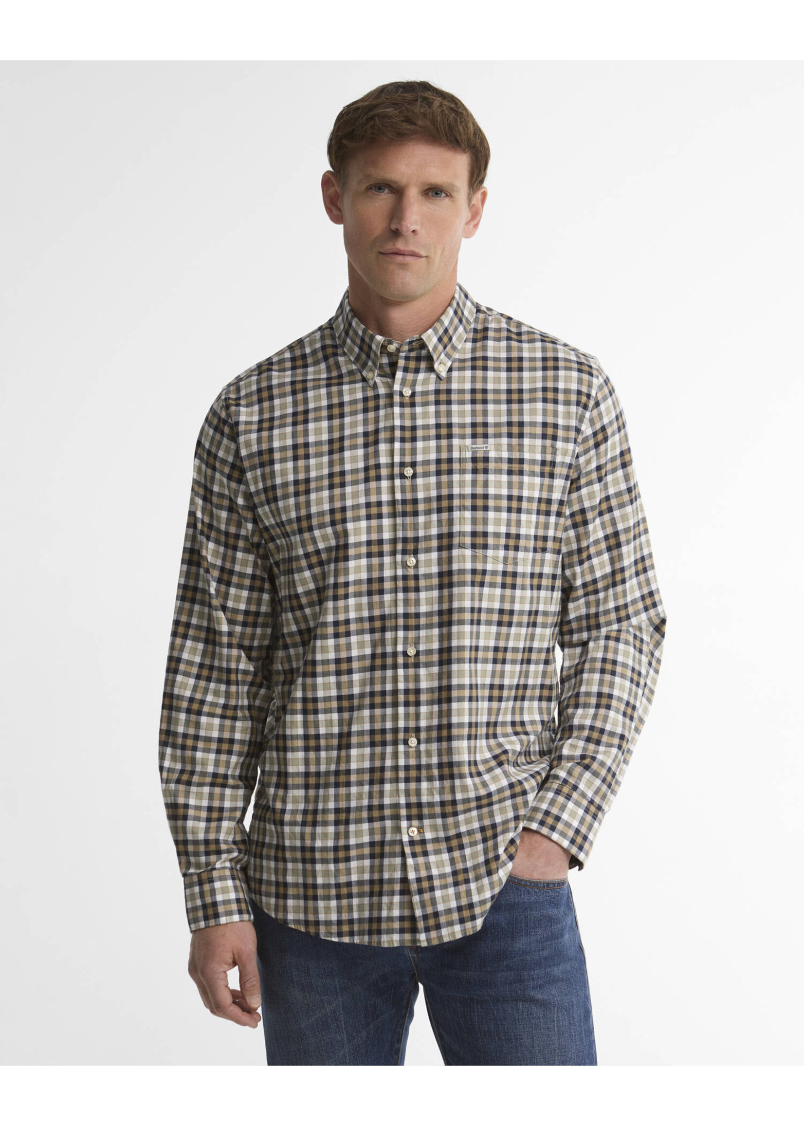 Barbour BARBOUR FALLOWLANE REGULAR FIT CHECKED SHIRT