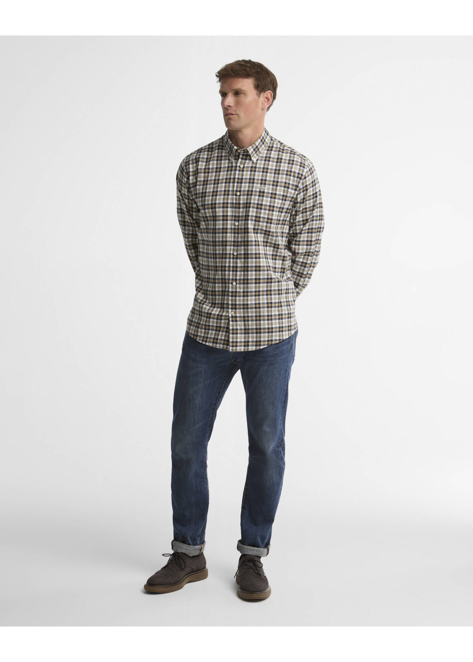 Barbour BARBOUR FALLOWLANE REGULAR FIT CHECKED SHIRT