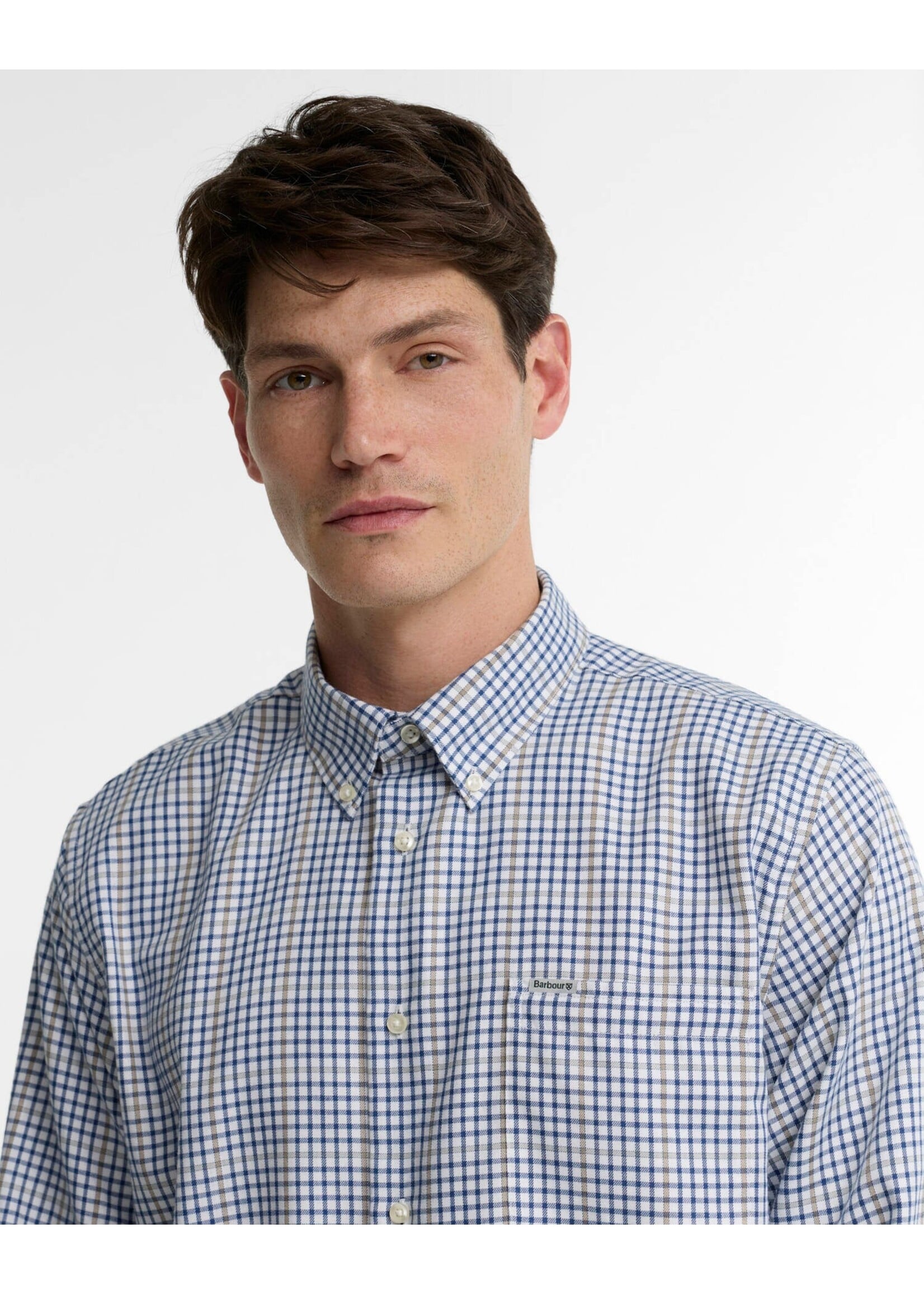 Barbour BARBOUR HENDERSON REGULAR THERMO WEAVE CHECKED SHIRT