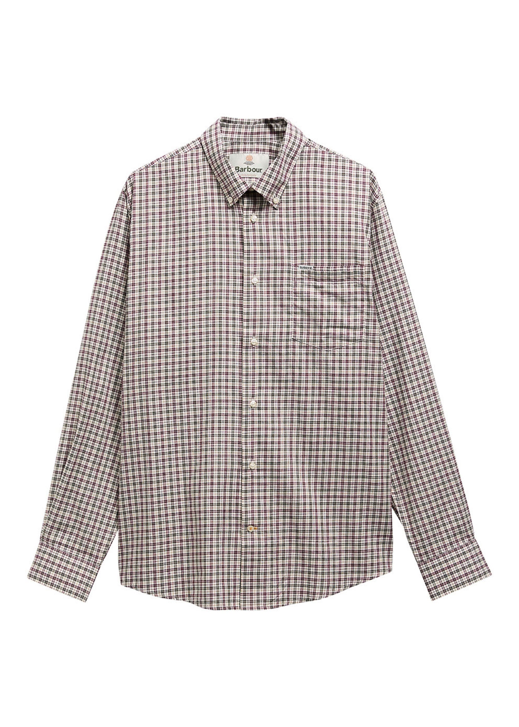 Barbour BARBOUR WILLIAM REGULAR FIT CHECKED SHIRT