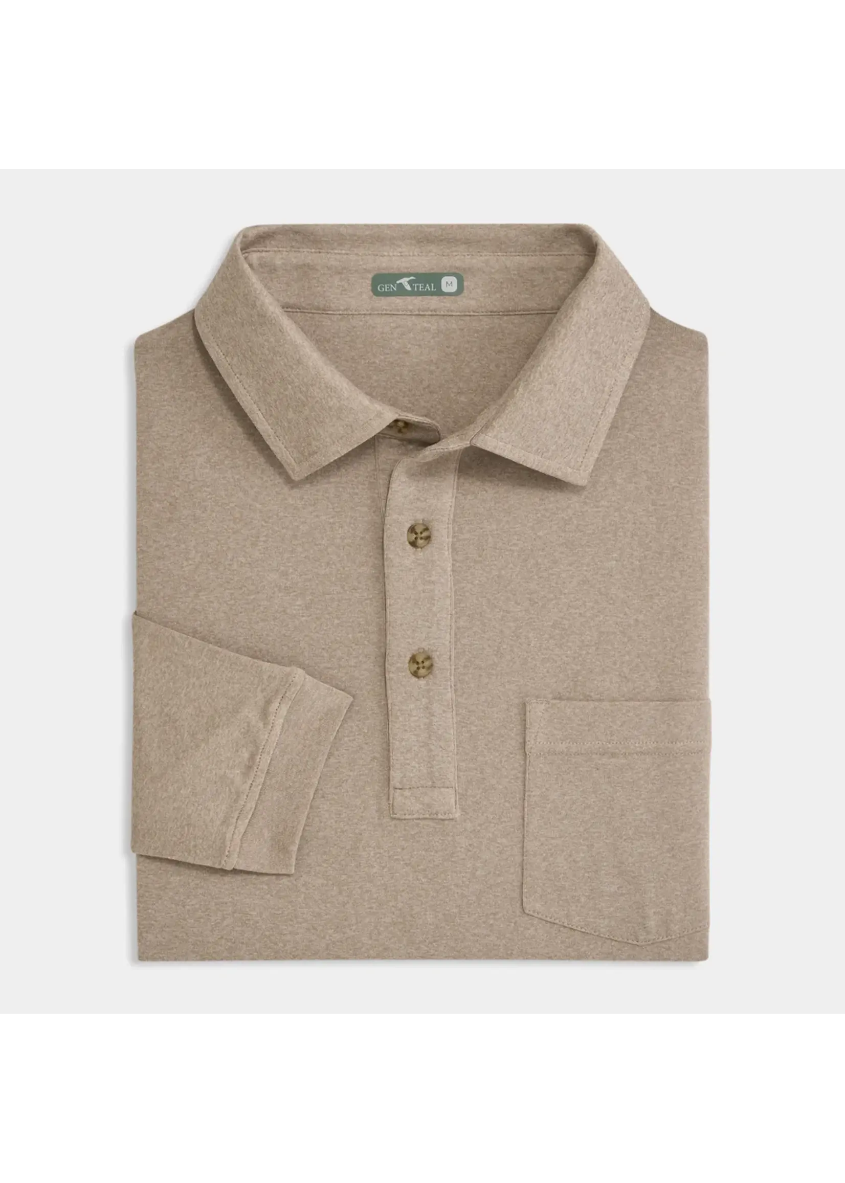 GenTeal Genteal Wander Long Sleeve Polo