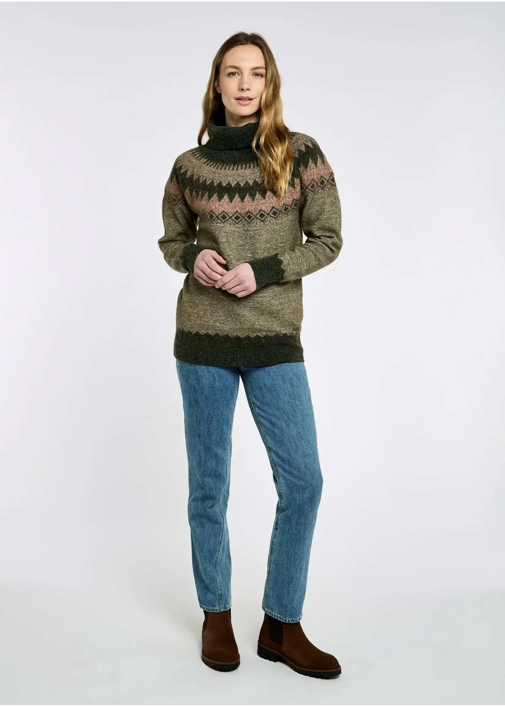 Dubarry Dubarry Devlin Women's Fair Isle Pattern Sweater