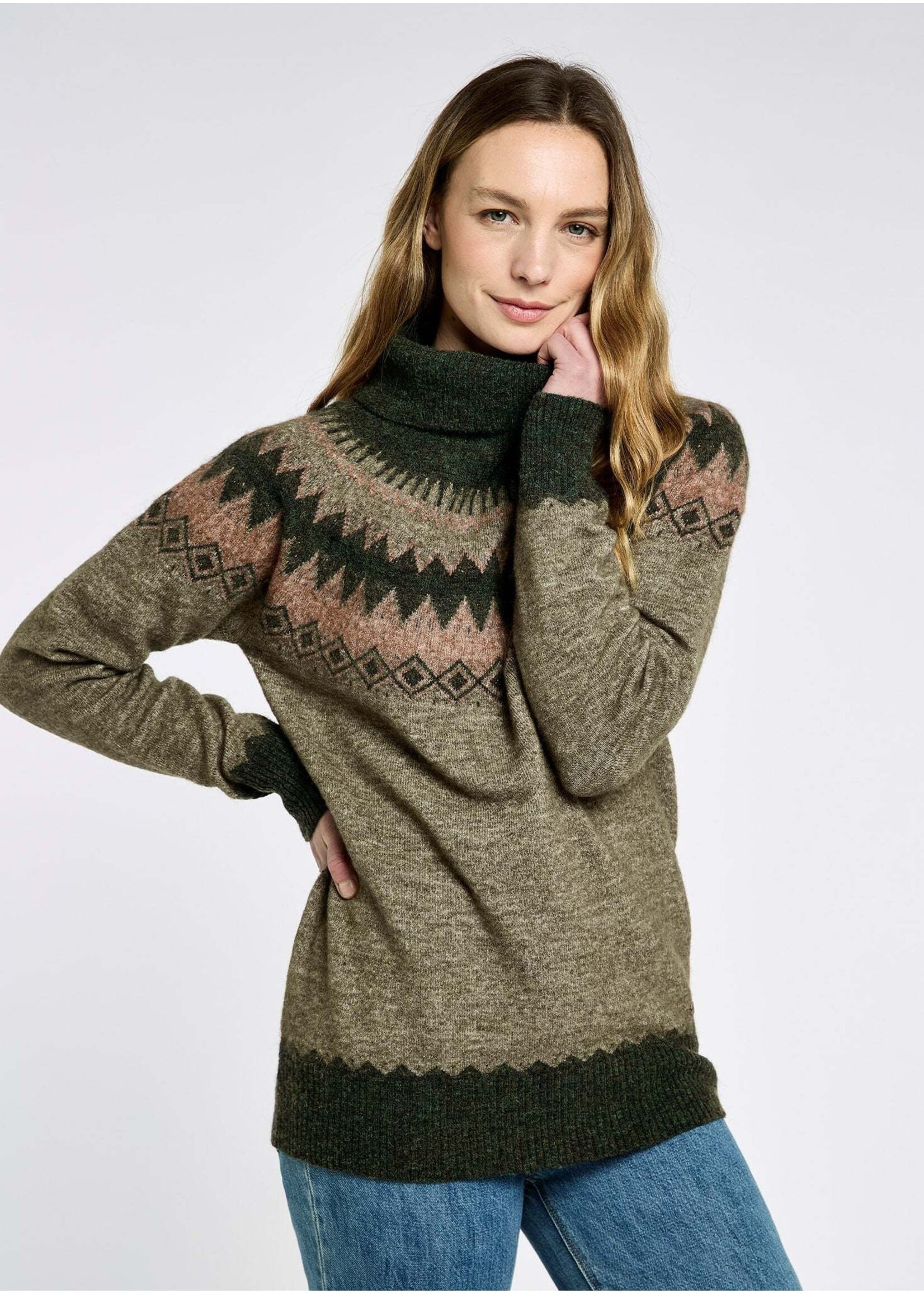 Dubarry Dubarry Devlin Women's Fair Isle Pattern Sweater