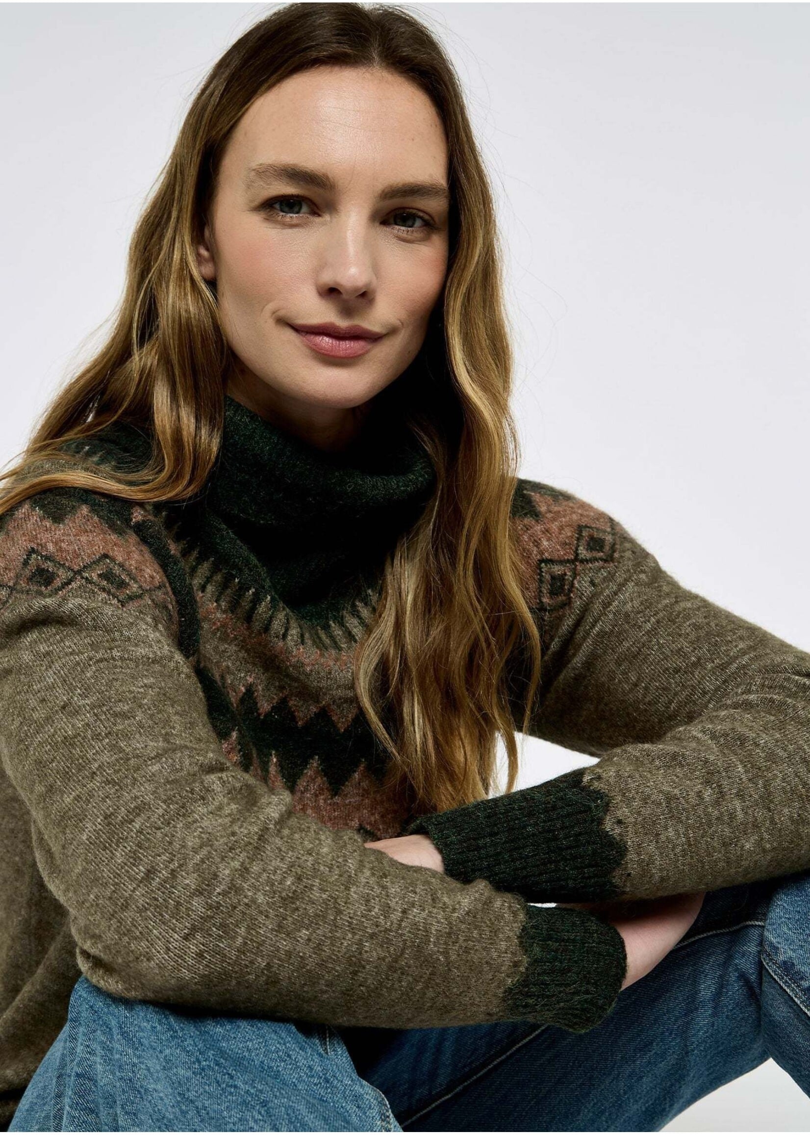 Dubarry Dubarry Devlin Women's Fair Isle Pattern Sweater