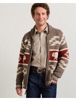 Pendleton Pendleton Bison Lambswool Zip Cardigan