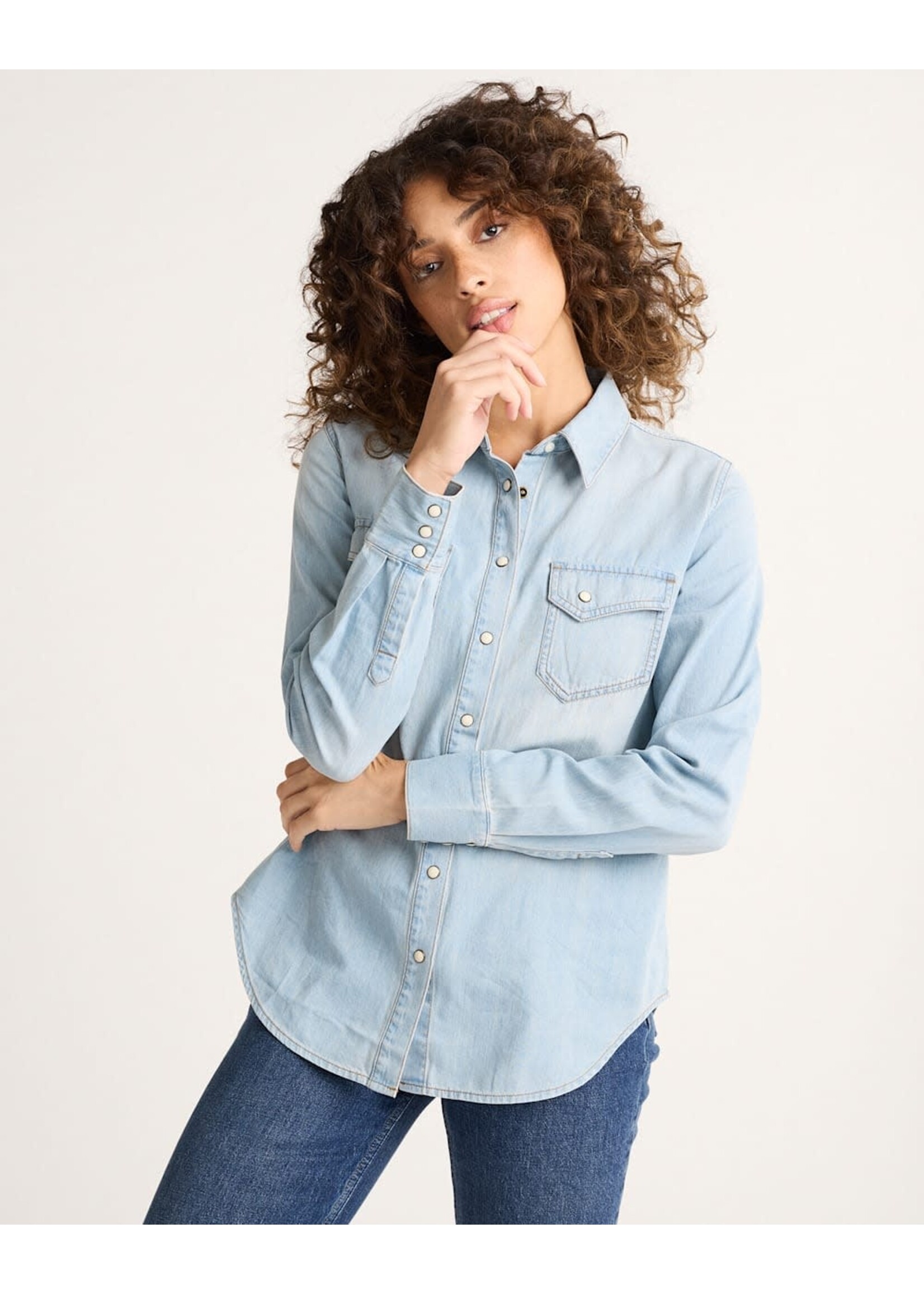 Pendleton Pendleton Womens Chambray Gambler Shirt