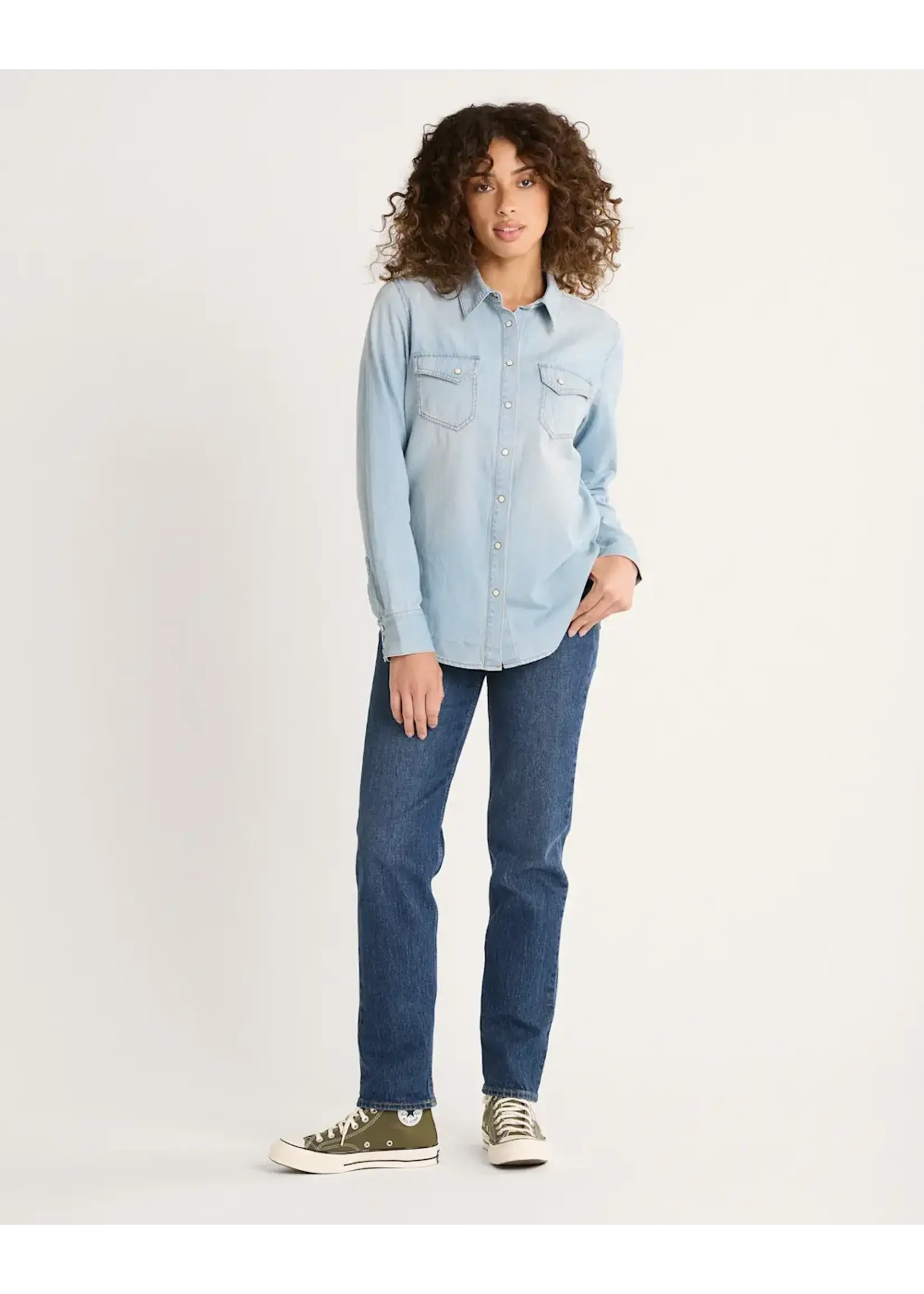 Pendleton Pendleton Womens Chambray Gambler Shirt
