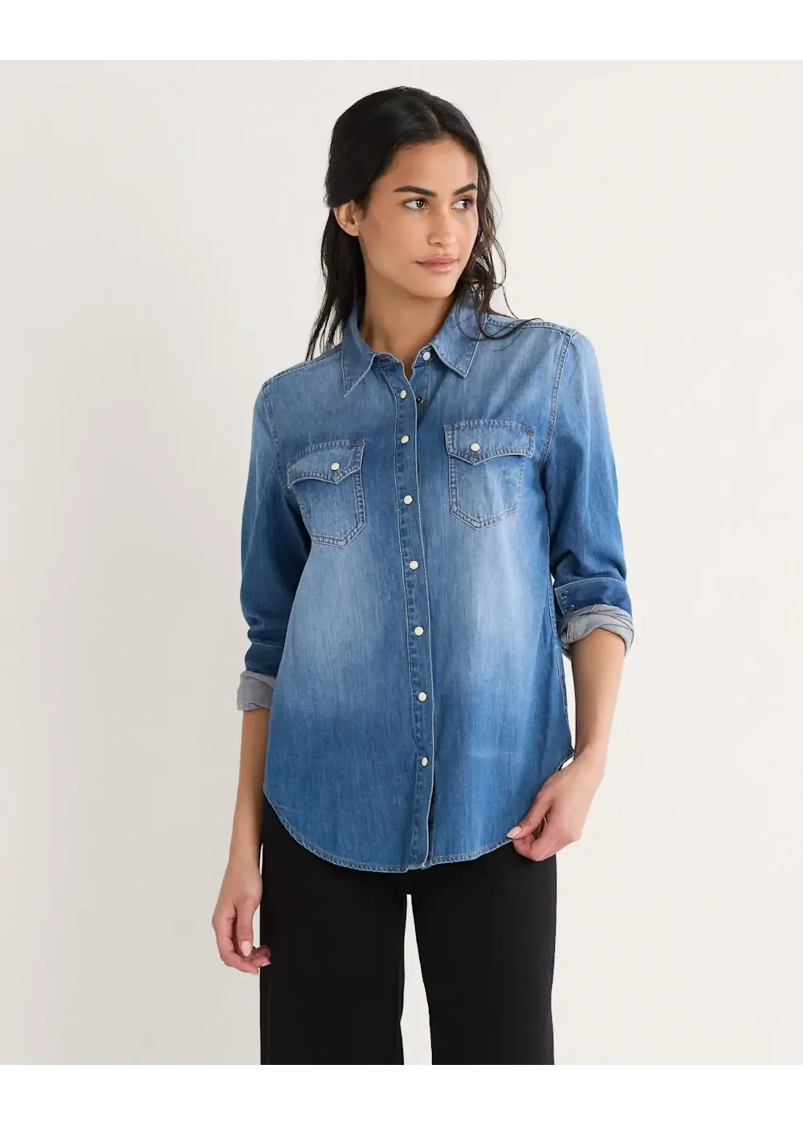 Pendleton Pendleton Womens Chambray Gambler Shirt