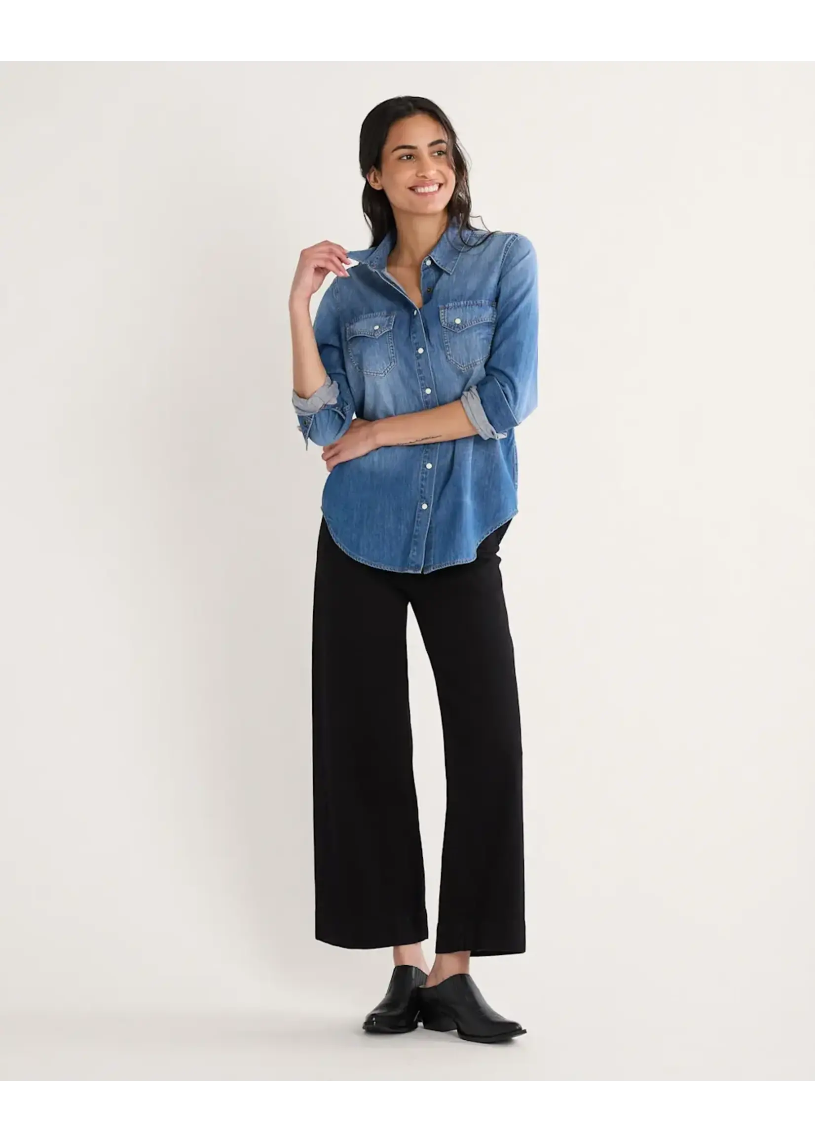 Pendleton Pendleton Womens Chambray Gambler Shirt