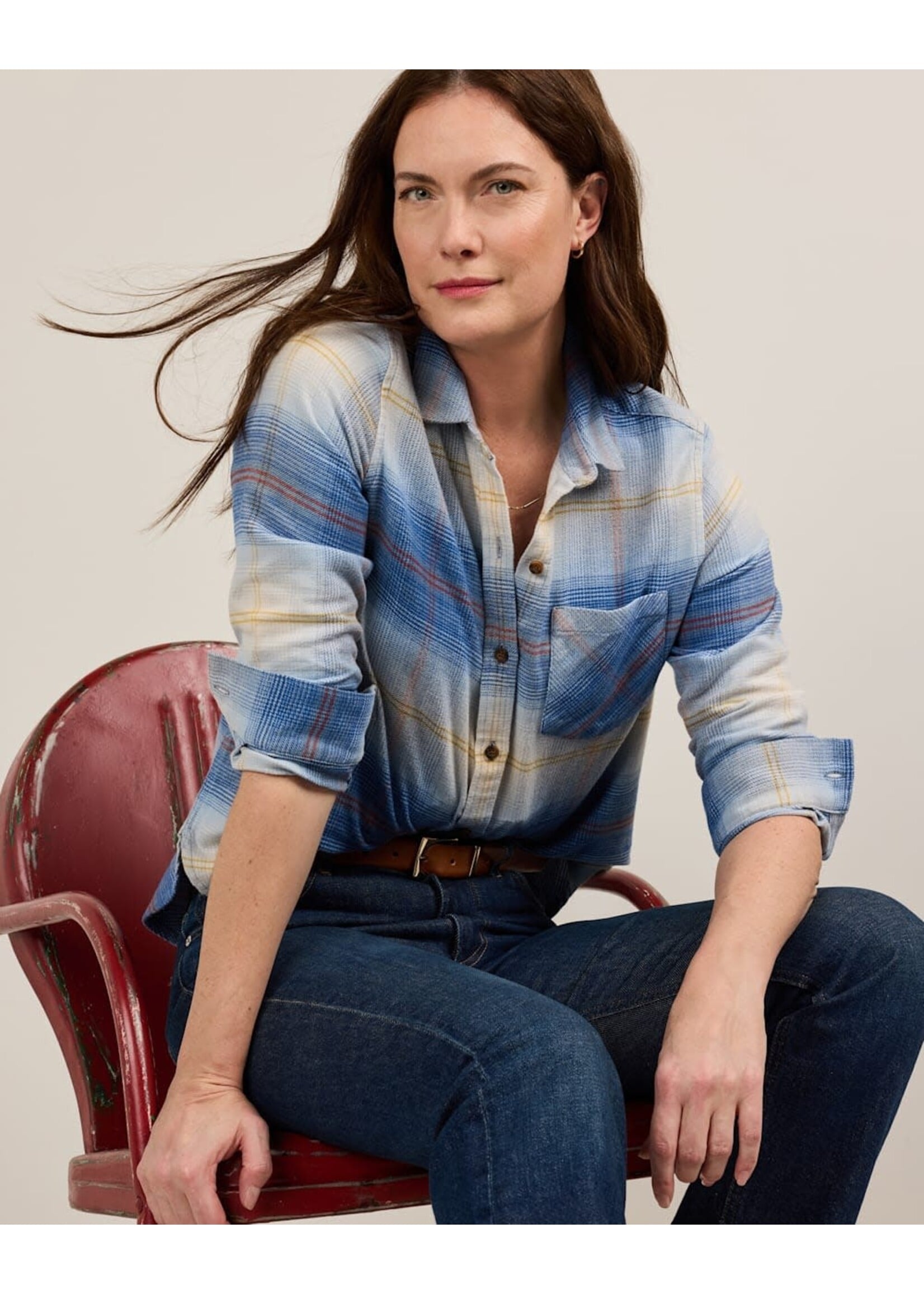 Pendleton Pendleton Women's Plaid Cotton Flannel Relaxed Shirt