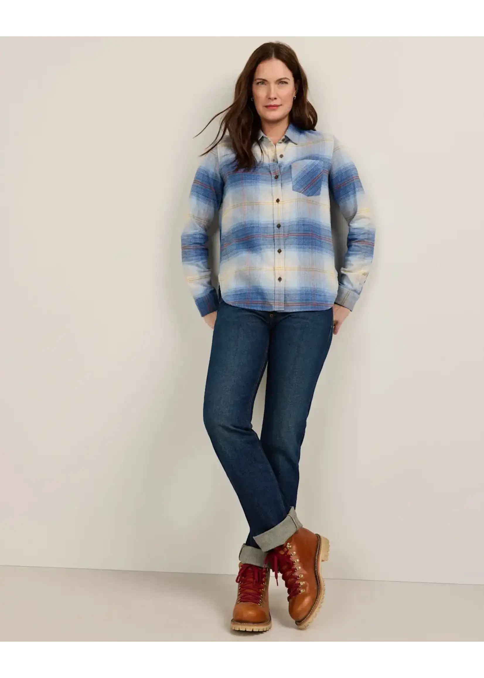 Pendleton Pendleton Women's Plaid Cotton Flannel Relaxed Shirt