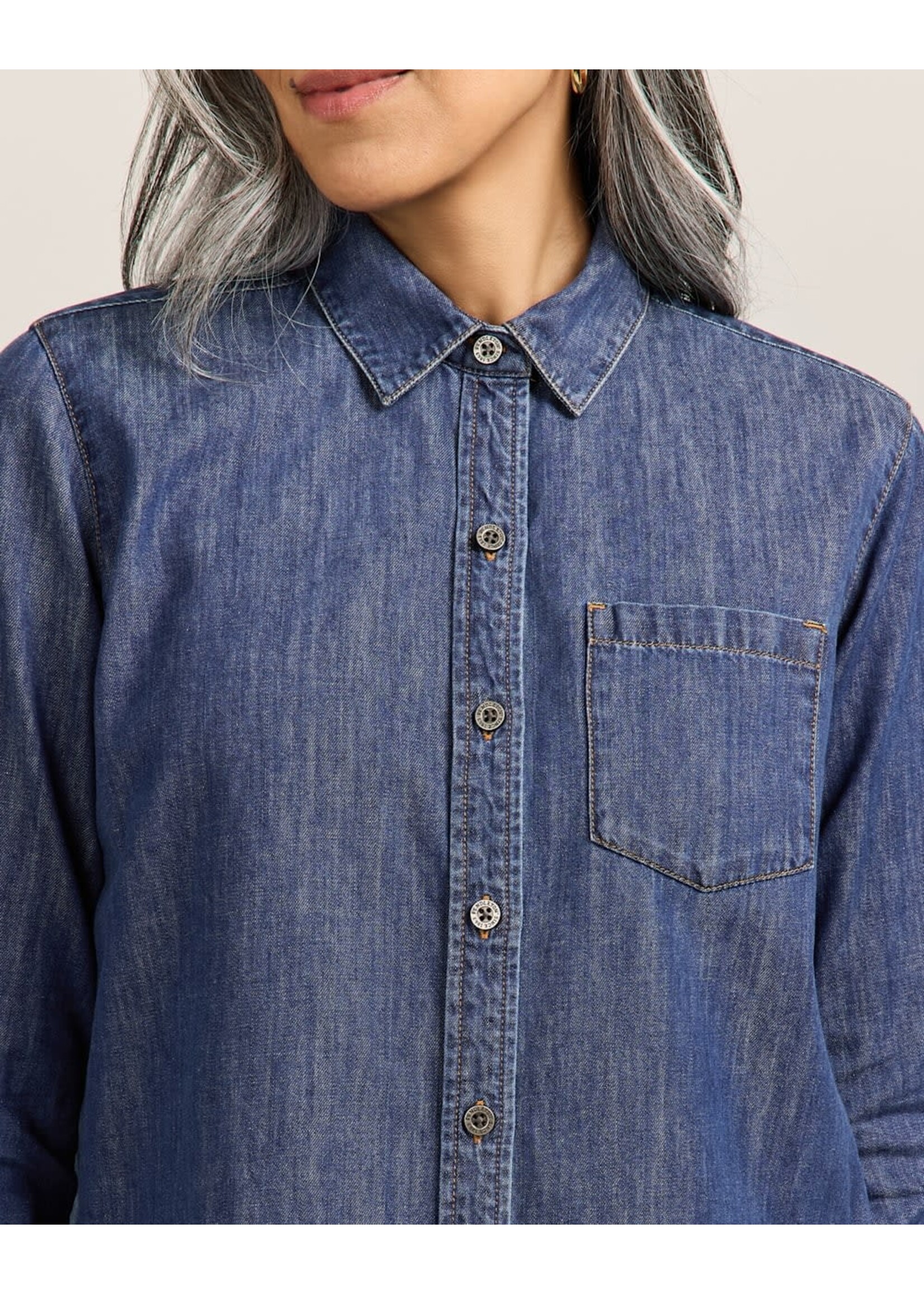 Pendleton Pendleton Women's Chambray Perfect One Pocket Shirt