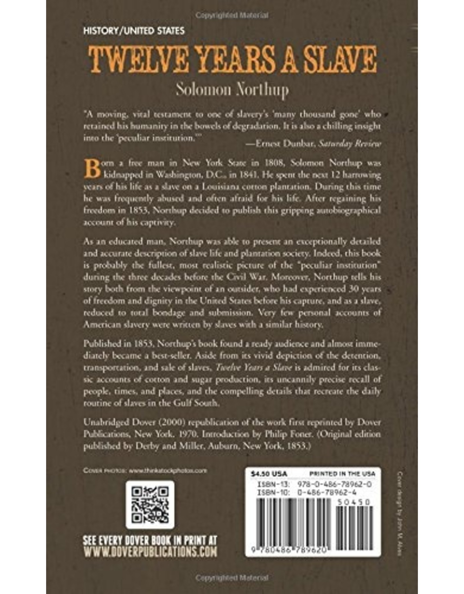 Louisiana: Non-Fiction Twelve Years a Slave