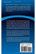 Dover Thrift When I Was a Slave: Memoirs from the Slave Narrative Collection