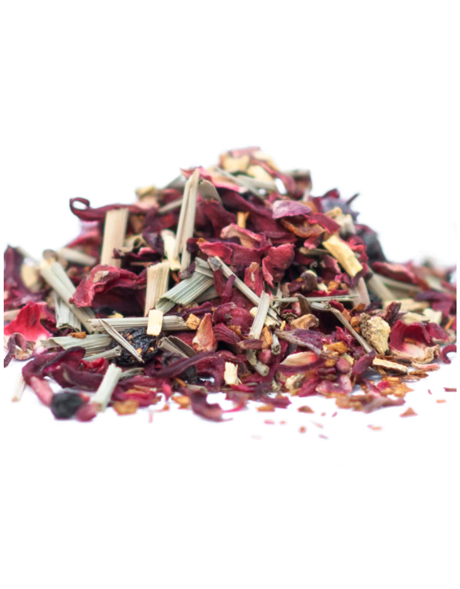 JusTea Little Berry Hibiscus Tea & Spoon