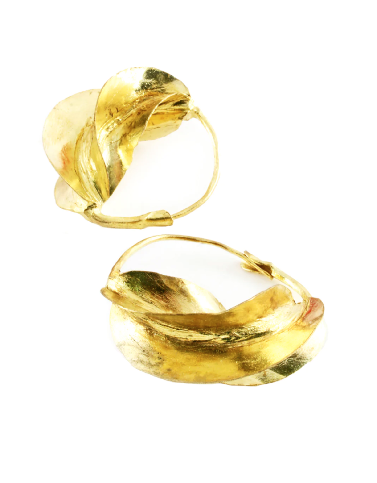 Fulani Earrings in Brass