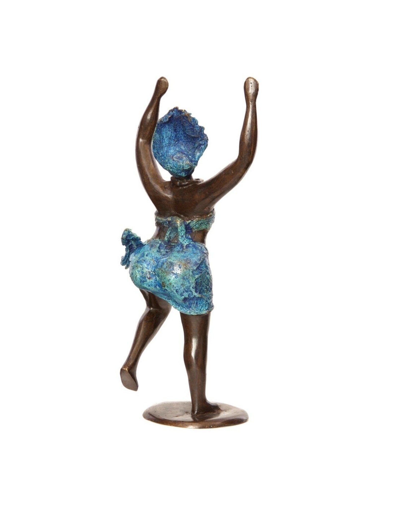 Burkina Bronze Jubilation Sculpture
