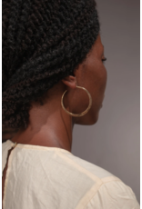 YEWO 14k Gold Fill Lenga Hoops