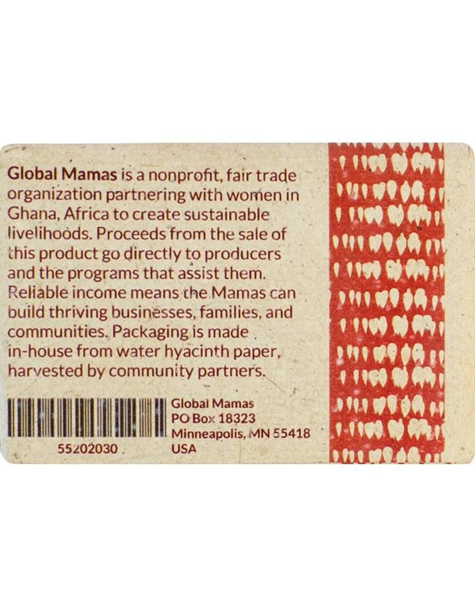 Global Mamas Shea Soap Orange Ginger