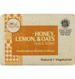 Global Mamas Honey, Lemon & Oats Shea Soap
