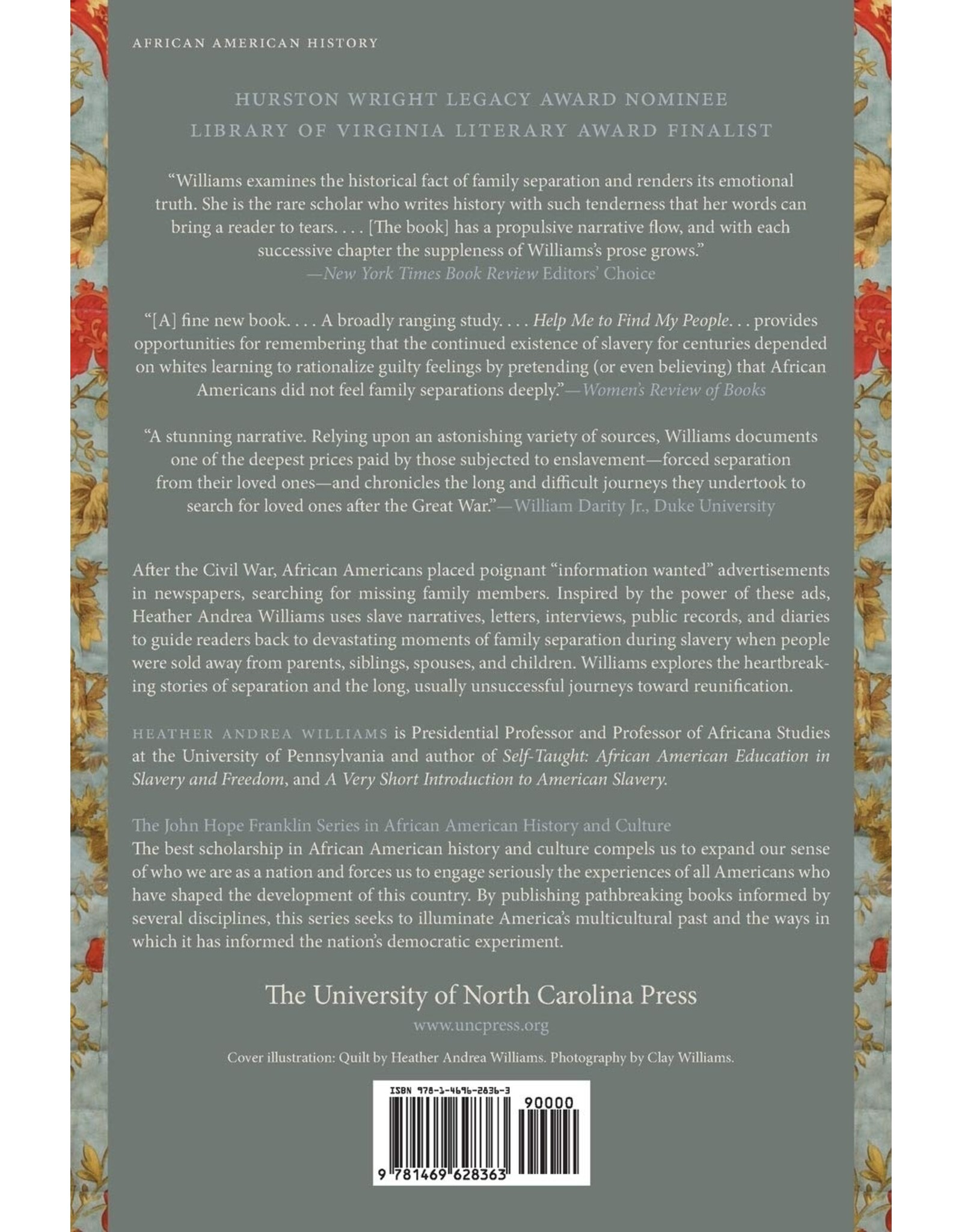 Non-Fiction: Emancipation & Reconstruction Help Me to Find My People: The African American Search for Family Lost in Slavery