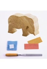 Soapstone DIY Carving Kit - Elephant