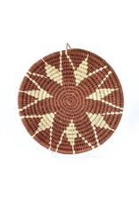 Sisal Wall Basket in Brown