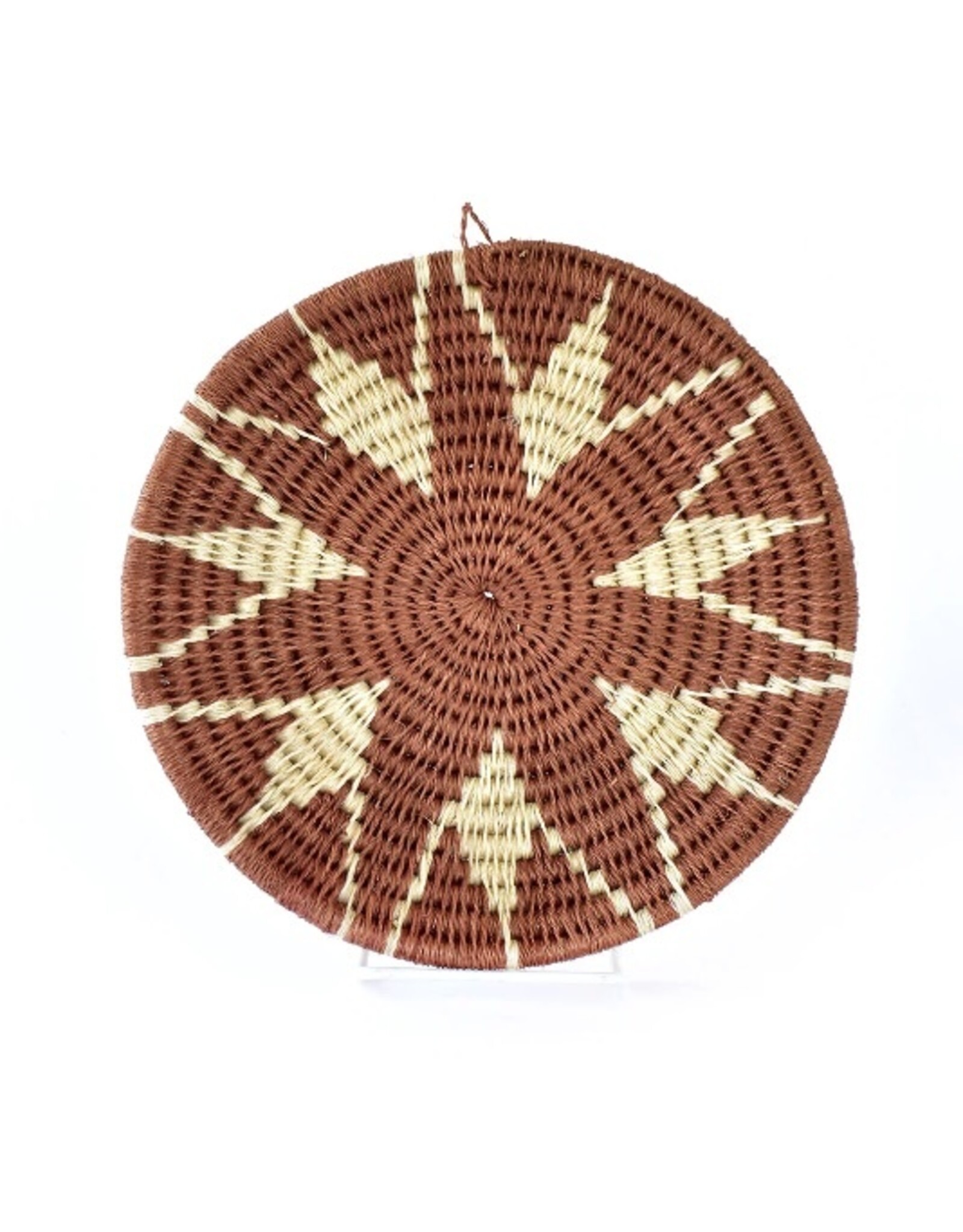 Sisal Wall Basket in Brown