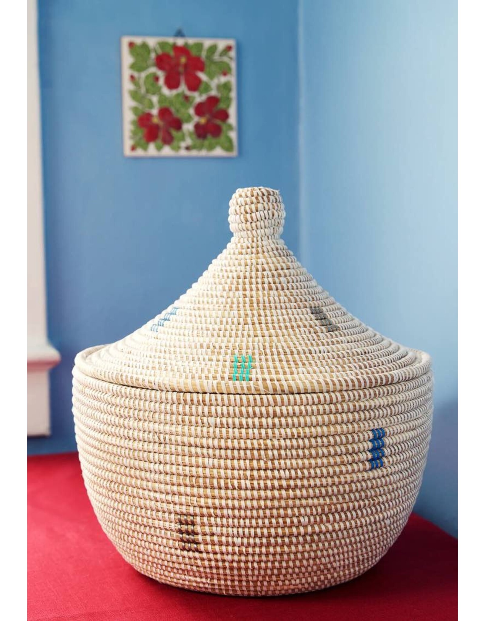 Large Lidded Warming Basket