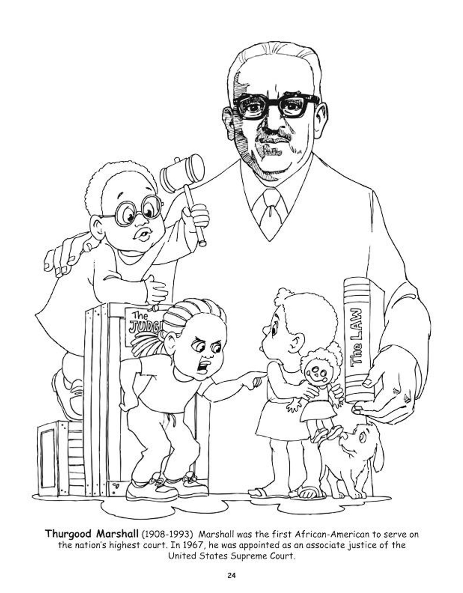 Kids: Coloring & Activity Books African-American Leaders