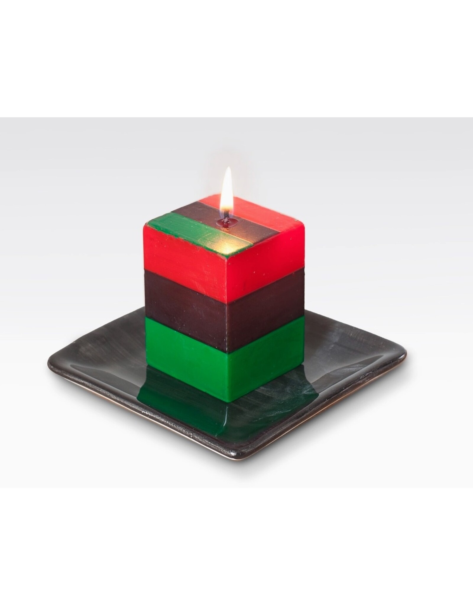 Ubuntu Cube Candle