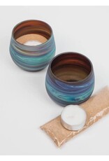 Hebron Glass Votive Holder