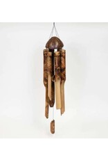 Fireburnt Bamboo Wind Chime
