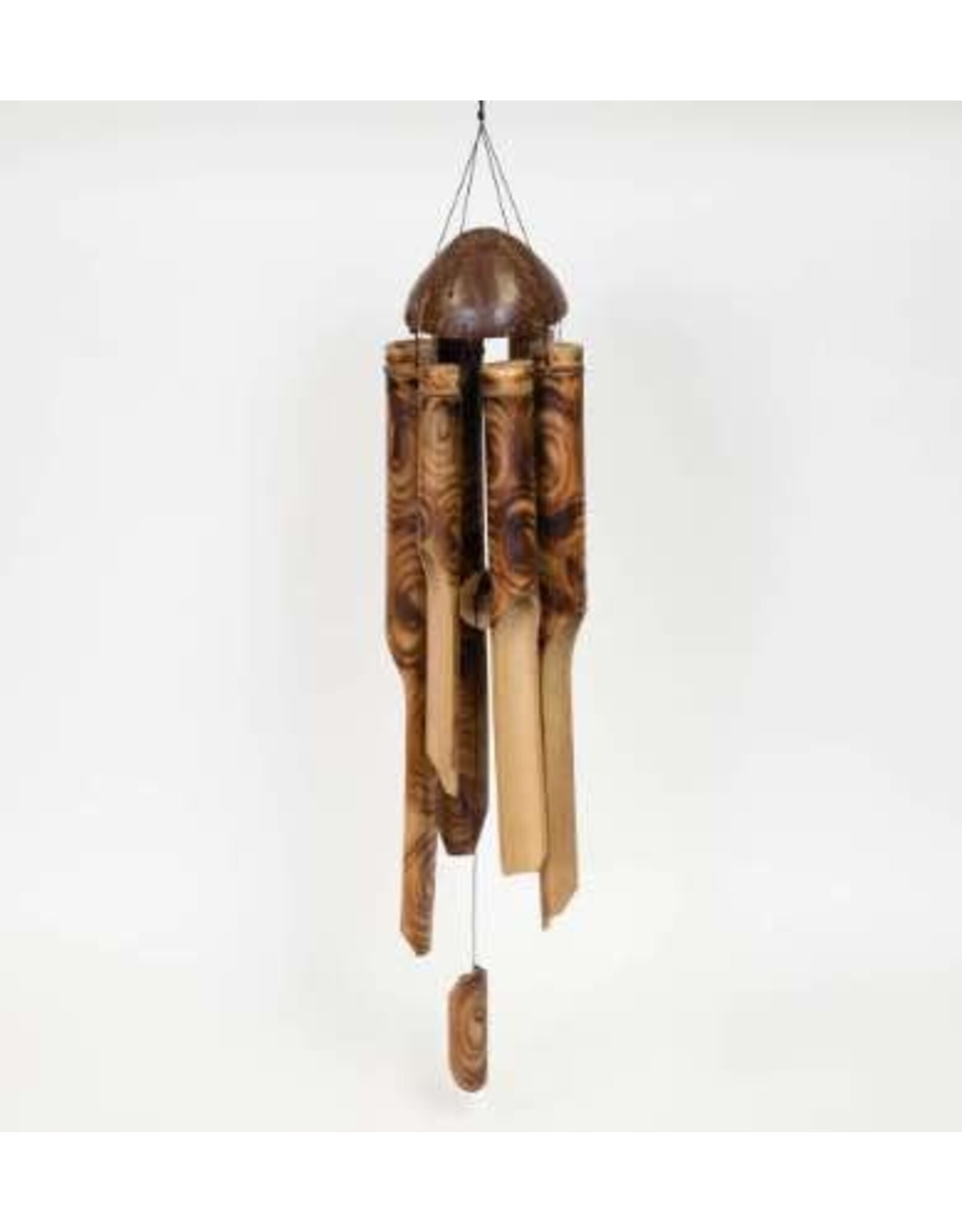 Fireburnt Bamboo Wind Chime