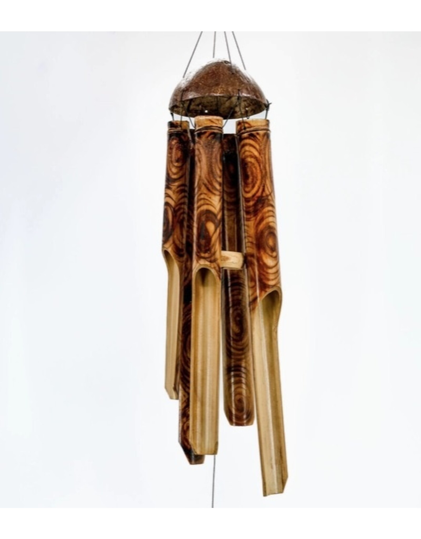 Fireburnt Bamboo Wind Chime