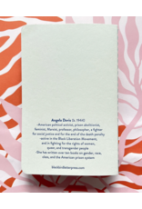 Blackbird Letterpress Angela Davis Notebook
