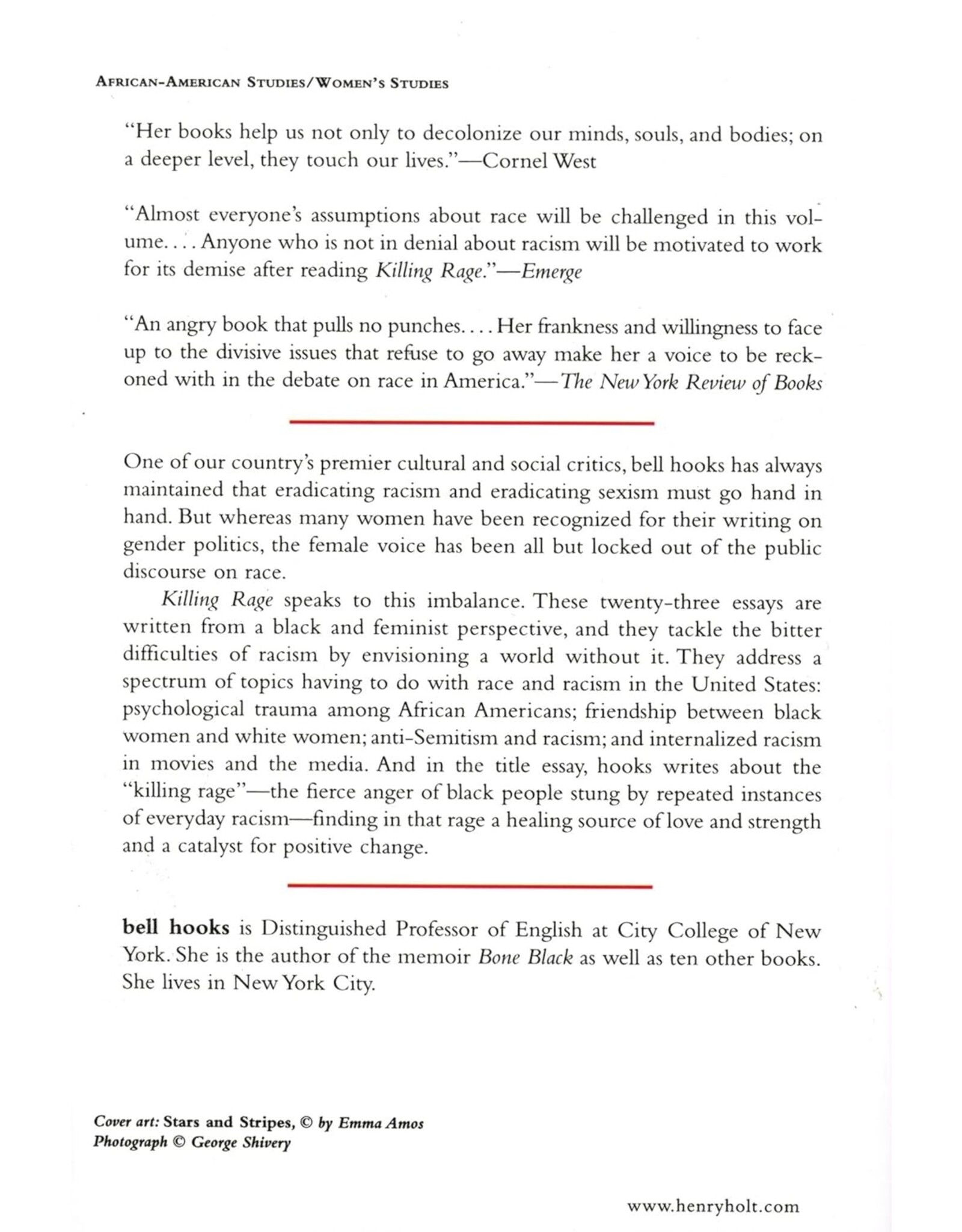 Non-Fiction: Sociology & Critical Race Theory killing rage