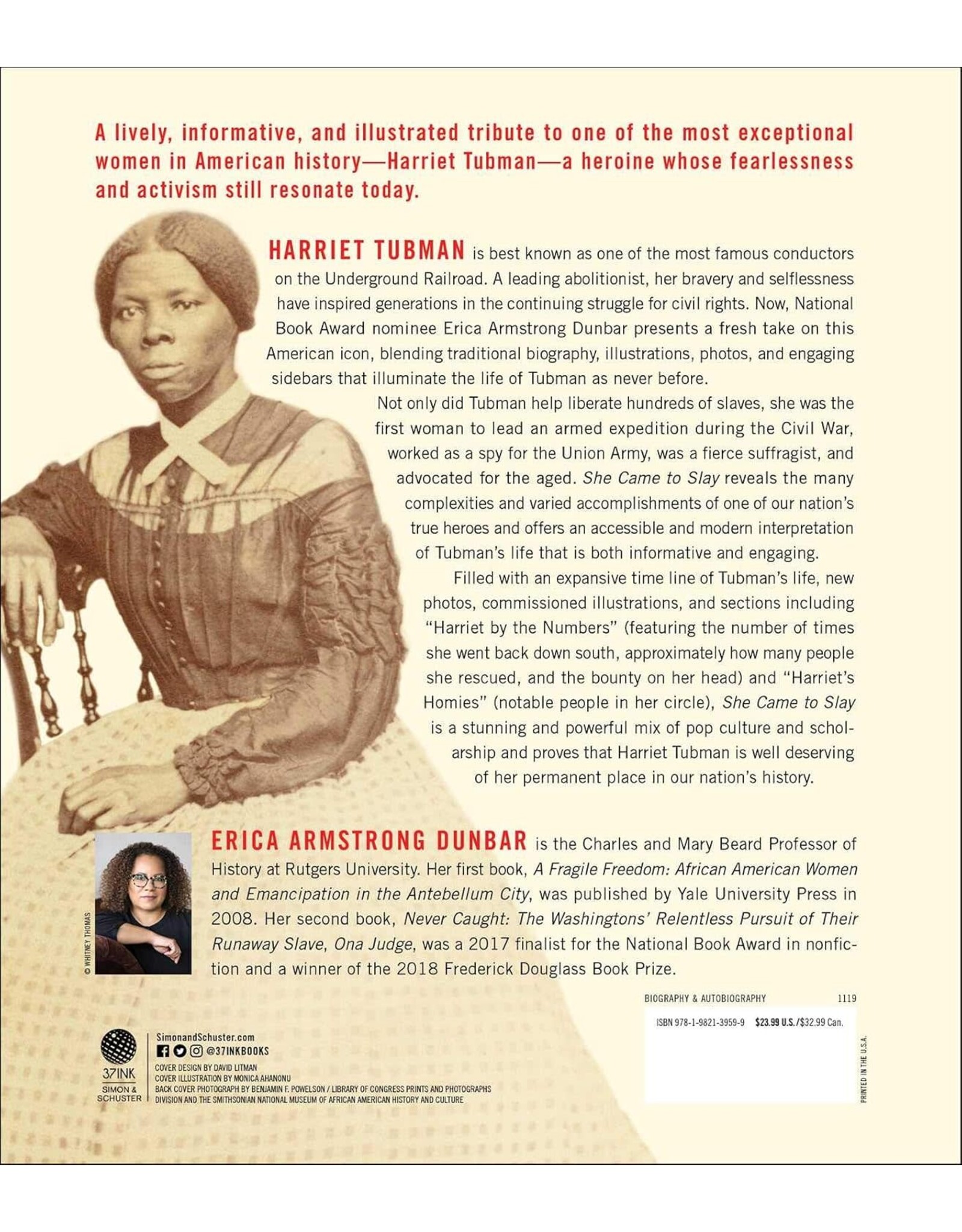 Kids: Chapter Books She Came to Slay: The Life and Times of Harriet Tubman