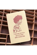 Blackbird Letterpress Shirley Chisholm Notebook