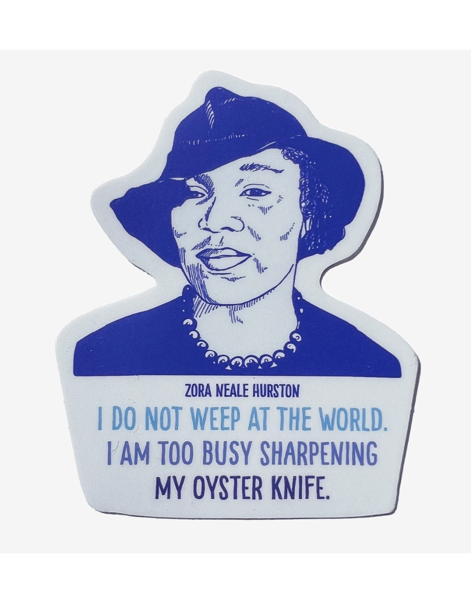 Blackbird  Zora Neale Hurston Sticker