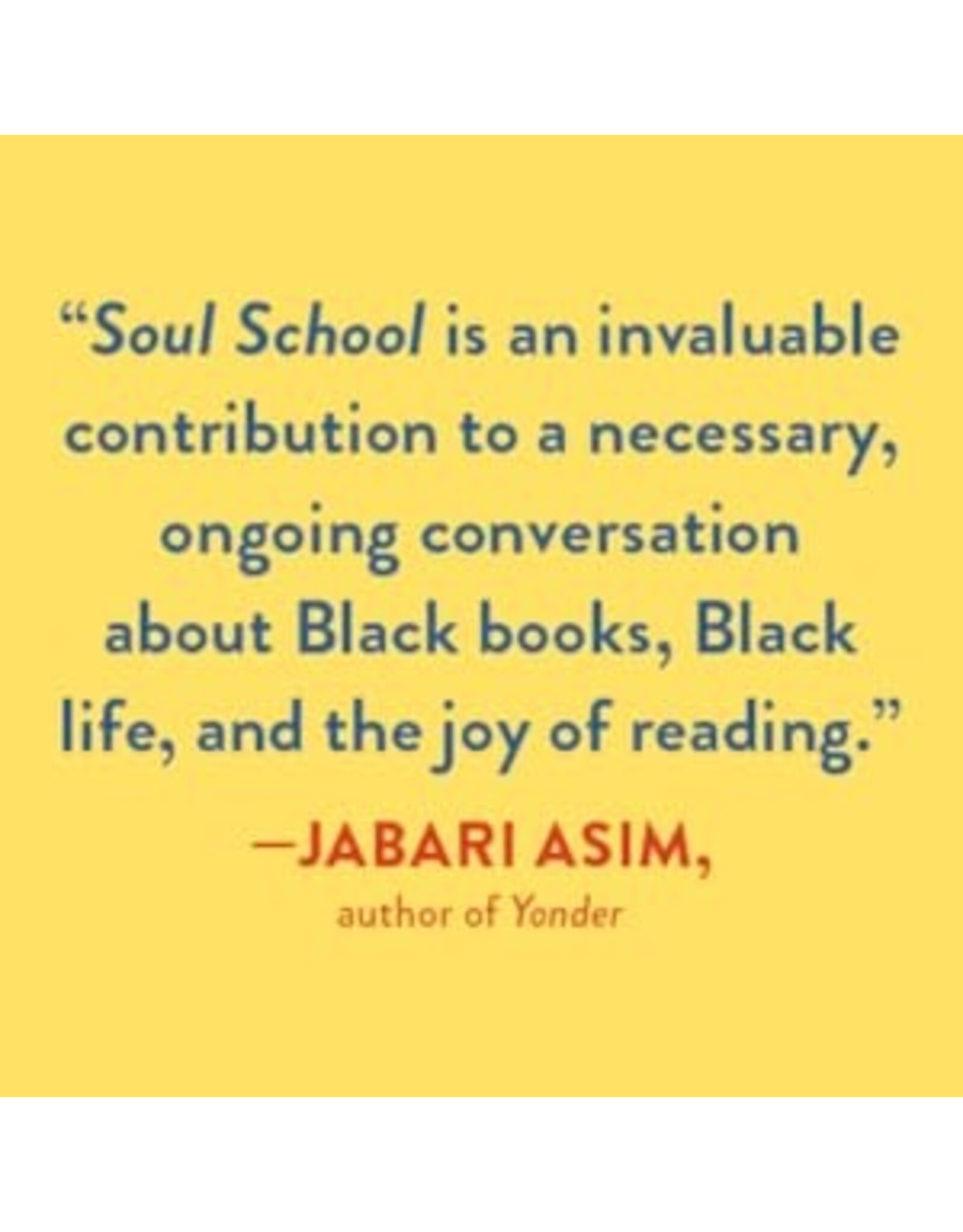 Soul School: Taking Kids on a Joy-Filled Journey Through the Heart of Black American Culture