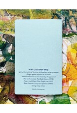 Blackbird Letterpress Audre Lorde  Notebook