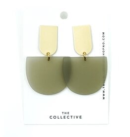 The Collective Sage Earrings